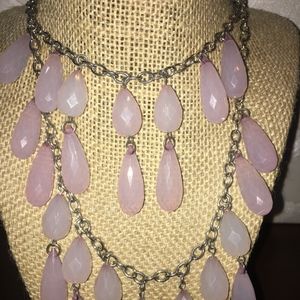 CHARMING CHARLIE NECKLACE W/EARRINGS SET NWT